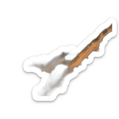 city lights at night sticker