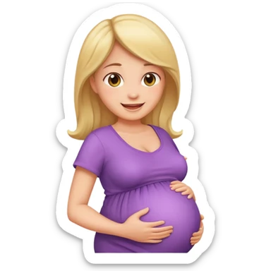 Manifest pregnancy  sticker