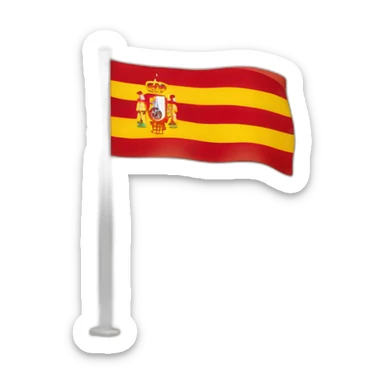 Bandera republicana española  sticker
