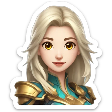 Mobile legends hero Freya sticker