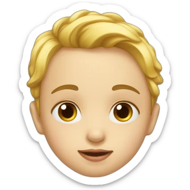 Enfant bisous sticker