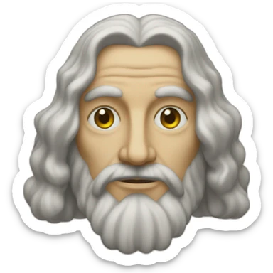 Leonardo davinci sticker