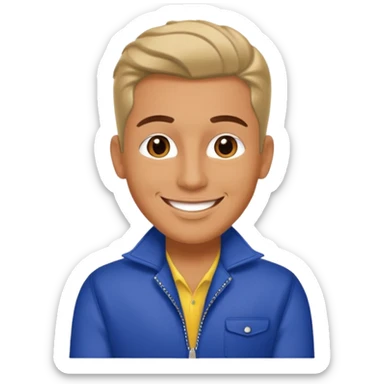 Frankie Zulferino, Pop Singer (b.1990) sticker