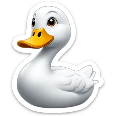 un canard sticker