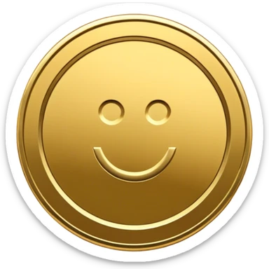 Non fungible token coin  sticker