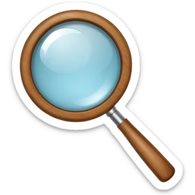 Magnifying Glass sticker