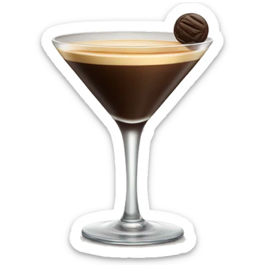 Fancy espresso martini sticker