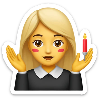 😭+💅🏻+🤌🏻 sticker