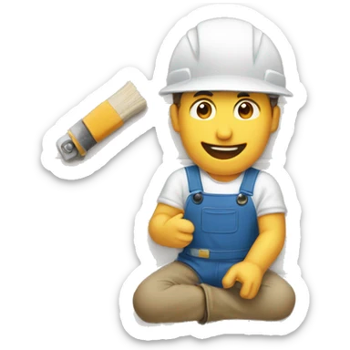 Installing ceramic tile   sticker