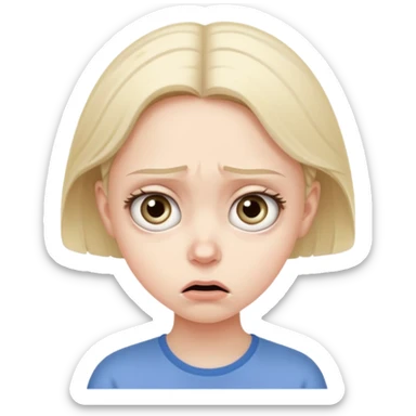 Girl Anxiety sticker