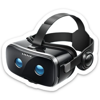 Lentes de realidad virtual sticker