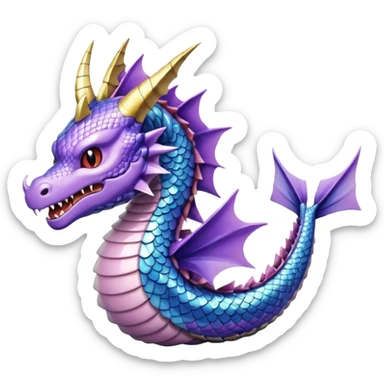 glitter pokemon gyarados sticker