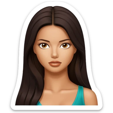 Adriana Lima sticker