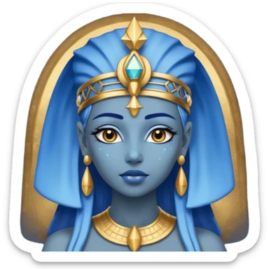 Nut from Egyptian Gods sticker