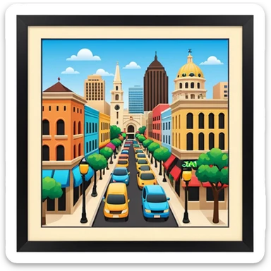 downtown san antonio sticker