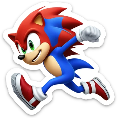 Sonic 1991 sticker