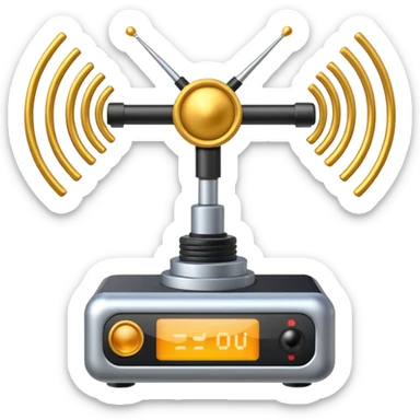 frequency sensor with antennas sticker