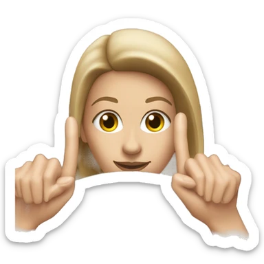 A woman's manicured hand rests on the steering wheel of a BMW sticker