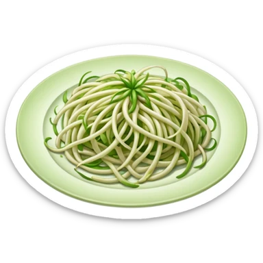 Bean sprouts laid sticker