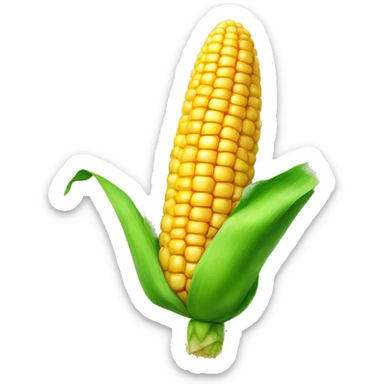 Corn with angr sticker