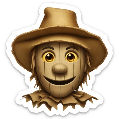 scarecrow from the wizard of oz sticker