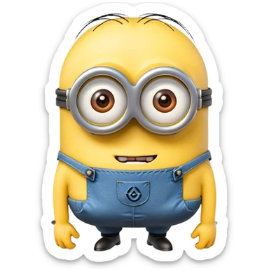 create a minion emoji sticker