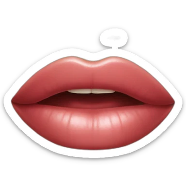 Lip bigger sticker