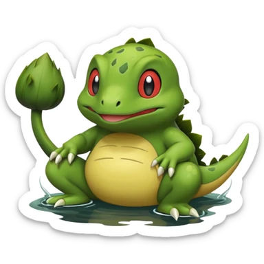 Swampy Gloomy Dark Dull Fakémon-Pokémon sticker