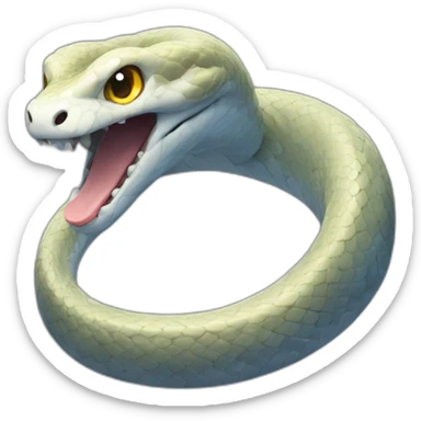 Snake patronus sticker