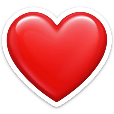 Cards that are neon red, valentines themed sticker