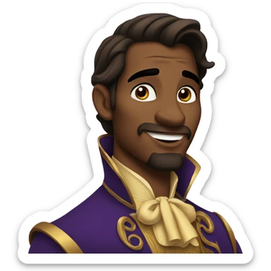 Prince from beauty and the beast  sticker