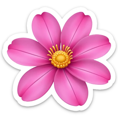 Pink version of this flower 🌺  sticker
