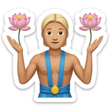 Erling Haaland doing the Lotus celebration sticker