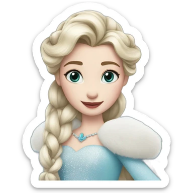 La reine des neiges sticker