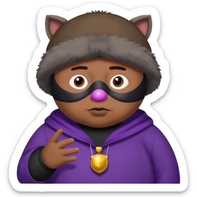 South Park Eric cartman as the coon sticker