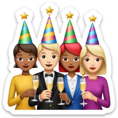 Can you make it look like the third one but bigger  sticker