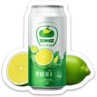 Cerveza weidmann Pilsener de limón en lata del D1 sticker