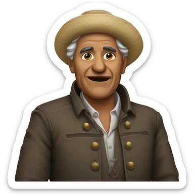 Granjero viejo sticker