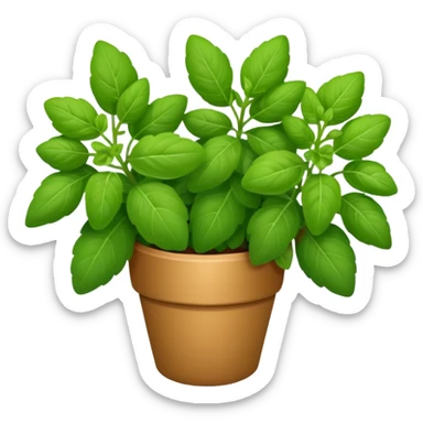 oregano herb bouquet sticker