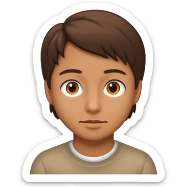 an image of me based on a picture of me sticker