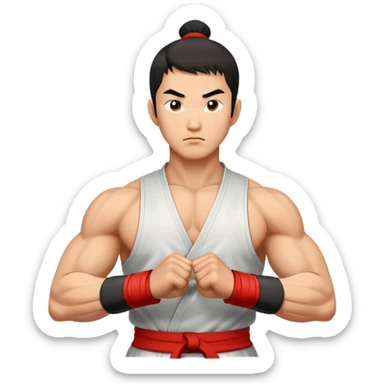 Creat Kungfu fighter sticker