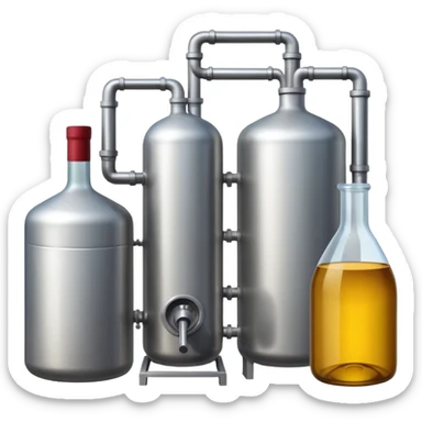 wine factory sticker