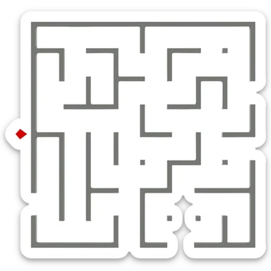 Backrooms Level 0 Maze sticker