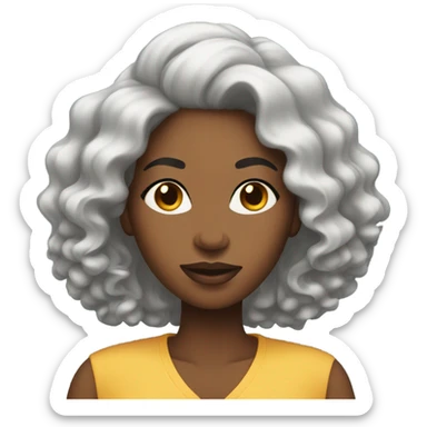 Black women with a blowout sticker