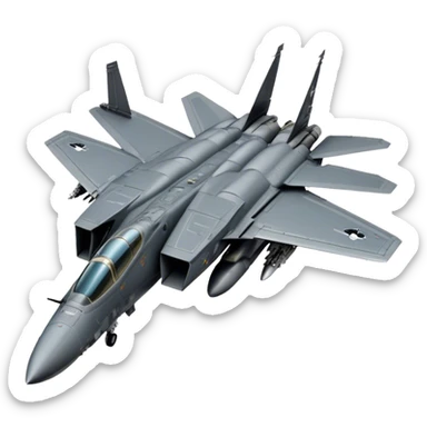 F-14 Tomcat - Grumman (Model Year: 2020) (stealth grey) sticker