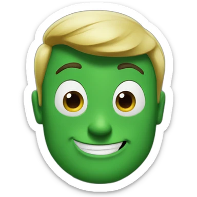 green mr incredible sticker