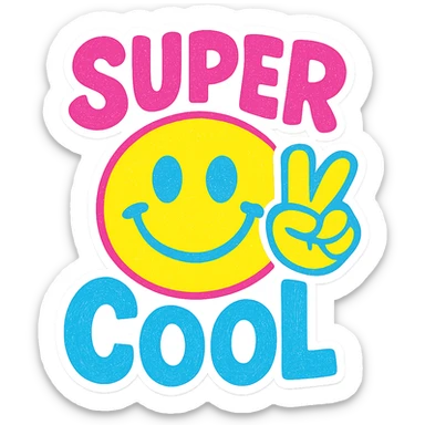 PERFECTO SOLO QUE LOS BORDES DE LOS ELEMENTOS Y LETRAS DEBE SER BLANCO sticker