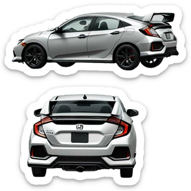 Honda civic sport 2024 sticker
