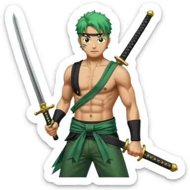 Roronoa zoro  sticker