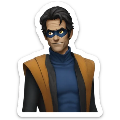 Nightcrawler from the X'Men sticker